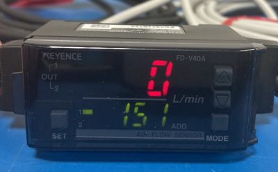 アンプ分離型気体用流量センサキット FD-V40, FD-A600, KHNA90F-12 写真2