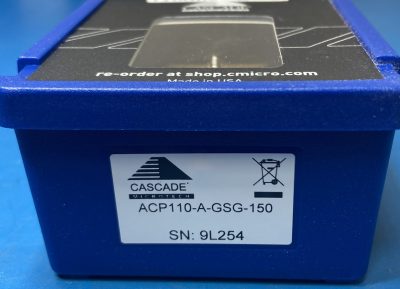 ACP エアーコプレーナプローブ 110GHz ピッチ150μm ACP110-A-GSG-150 写真2