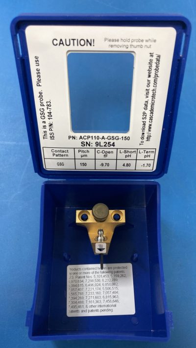 ACP エアーコプレーナプローブ 110GHz ピッチ150μm ACP110-A-GSG-150 写真3