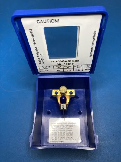ACP エアーコプレーナプローブ 40GHz ピッチ500μm ACP40-A-GSG-500 写真3