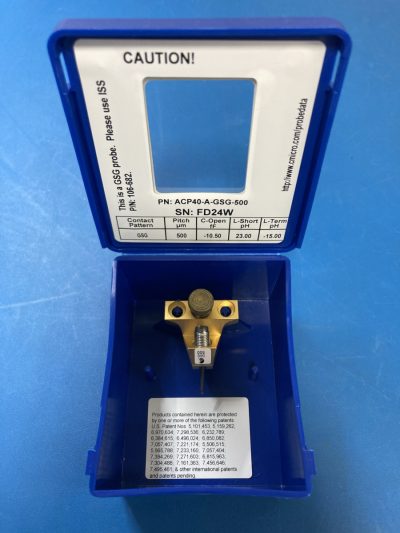ACP エアーコプレーナプローブ 40GHz ピッチ500μm ACP40-A-GSG-500 写真3