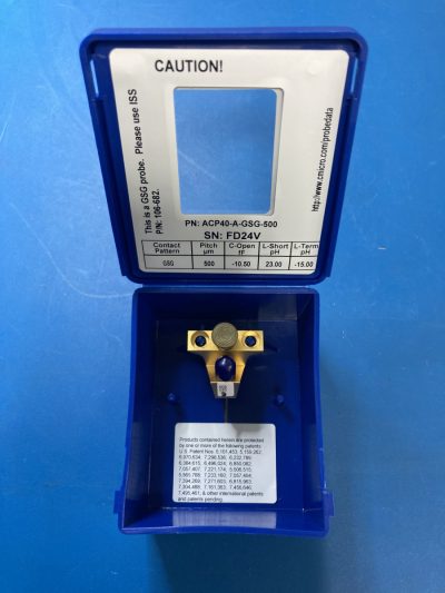 ACP エアーコプレーナプローブ 40GHz ピッチ500μm ACP40-A-GSG-500 写真3
