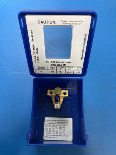 ACP エアーコプレーナプローブ 40GHz ピッチ500μm ACP40-A-GSG-500 写真3