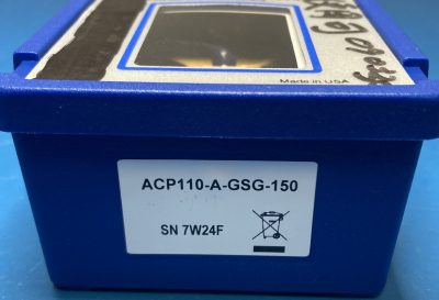 ACP エアーコプレーナプローブ 110GHz ピッチ150μm ジャンク品 ACP110-A-GSG-150 写真2