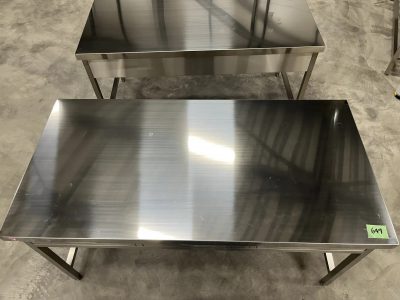 ステンレス実験台（引き出し３個） ★美品 2023年購入品★ SKM-150Z 写真1