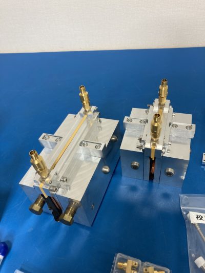 同軸励振平衡形円板共振器 高周波測定治具セット SUM-DISK 写真9