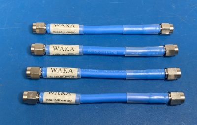☆4本セット☆ 2.92mm(K) ソフトリジッドケーブル オス-オス 100mm/DC〜40GHz R2BKMKM#0100 写真1