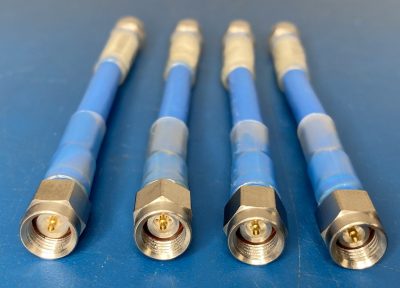 ☆4本セット☆ 2.92mm(K) ソフトリジッドケーブル オス-オス 100mm/DC〜40GHz R2BKMKM#0100 写真3