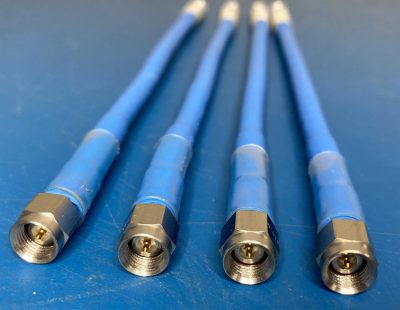 ☆4本セット☆ 2.92mm(K) ソフトリジッドケーブル オス-オス 200mm/DC〜40GHz R2BKMKM#0200 写真4