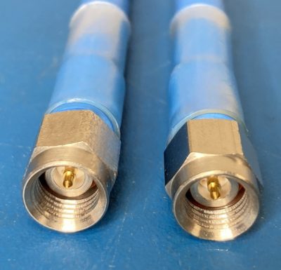 2.92mm(K) ソフトリジッドケーブル オス-オス 500mm/DC〜40GHz R2BKMKM#0500 写真4
