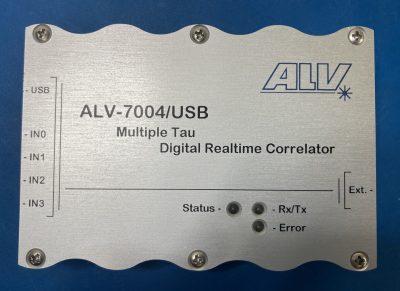 Multiple Tau Digital Realtime Correlator -7004/USB ソフトウエア認識確認済！ ALV-7004/USB 写真2