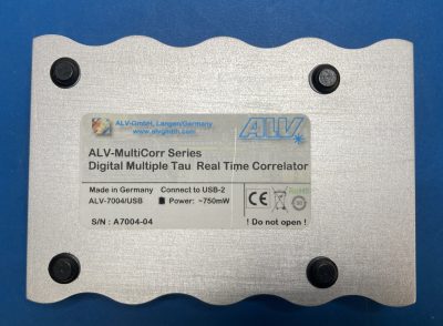 Multiple Tau Digital Realtime Correlator -7004/USB ソフトウエア認識確認済！ ALV-7004/USB 写真5