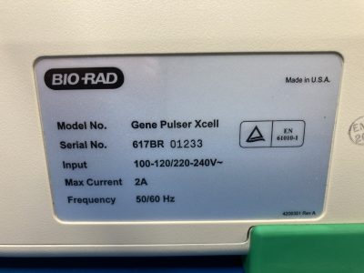 エレクトロポレーションシステム ShockPod付 ! Gene Pulser Xcell コンプリートシステム 写真7