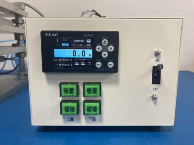 UV加圧 硬化剤観察治具 コントローラ・TEACロードセル付 - 写真2