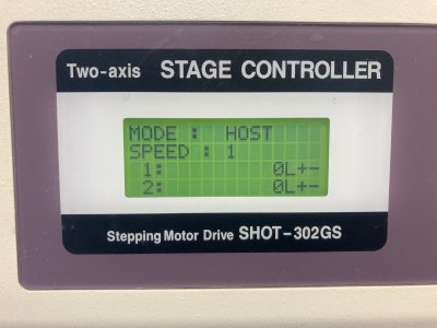 2軸ステージコントローラ ケーブル多数付属 SHOT-302GS 写真3