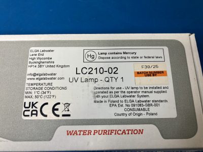 純水装置用 TOC低減用UVランプ ★新品・未開封品★ LC210-02 写真2