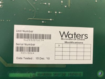 Synapt G2 PCB ASSY -MALDI PCB 42932001DC1 写真10