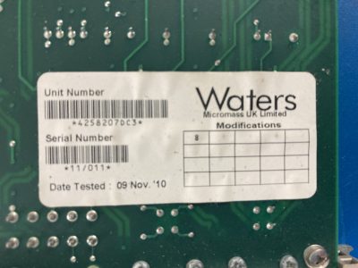 Synapt G2 PCB ASSY -LENS CONTROL PCB 4258207DC3 写真10