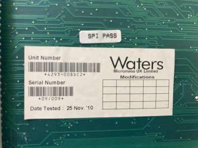 Synapt G2 PCB ASSY -IMS T-WAVE BOARD TYPE=6 4293008DC2 写真10