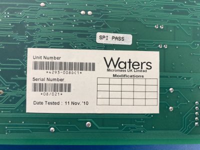 Synapt G2 PCB ASSY -SOURCE T-WAVE BOARD TYPE=9 4293008DC1 写真10
