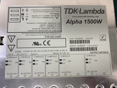 Synapt G2 PCB ASSY -POWER MODULE 4213213DC1 写真4