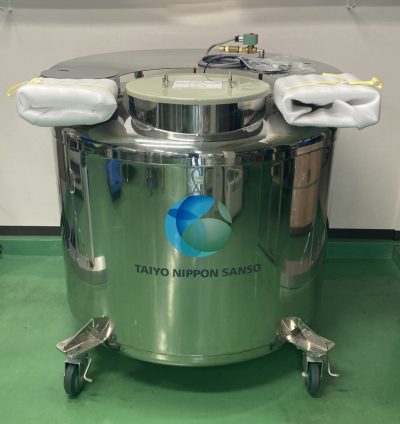 ☆未使用品☆ 大型液体窒素凍結保存容器 気相保存用 195L メーカー組立・立上点検可！ 大陽日酸 G430-S