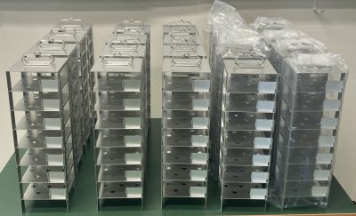 ☆未使用品☆ 大型液体窒素凍結保存容器 気相保存用 195L メーカー組立・立上点検可！ G430-S 写真4
