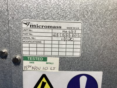 Synapt G2 MA4313 Power Control Unit 4313001DC1 写真5