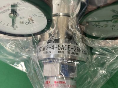 ☆新品・未使用☆ N2ガス用ステンレス製精密圧力調整器 GSN2-4-5AGE-2RF2SW-V 写真7