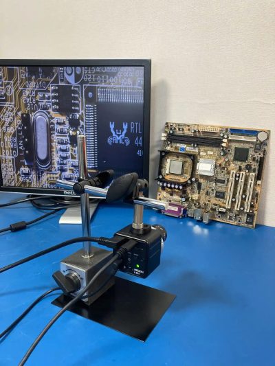 フルHDカメラ + レンズ+ マグネットベース モニタ表示OK! ★動作確認事項保証14日間★ L-851, L-600-35, L-505 写真9