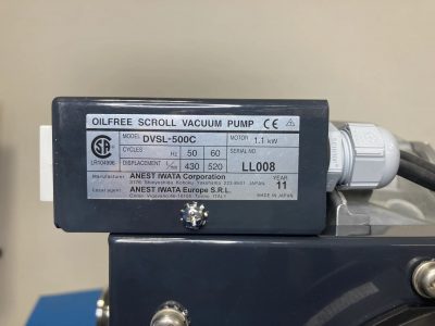 ドライスクロールバキュームポンプ 真空性能チェック済！ DVSL-500C 写真5