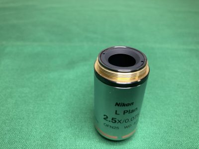 対物レンズ（蛍光・高性能） L Plan 2.5×/0.075 OFN25 WD8.8 写真7