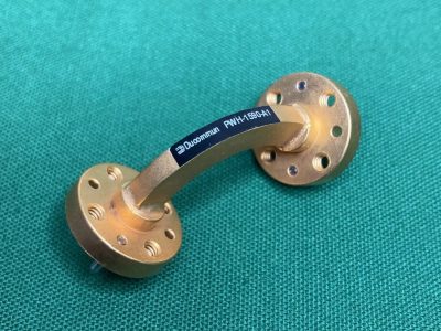 WR-15 V-Band 50-75GHz 90°導波管ベンド デュコマン Ducommun PWH-1590-A1