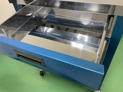 引出し付ステンレスワゴン WGO2-600K 写真3