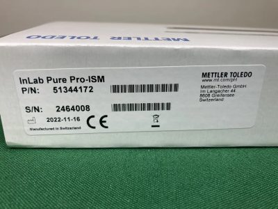 PH電極 InLab Pure Pro-ISM ☆新品・未使用品！☆ 51344172 写真2