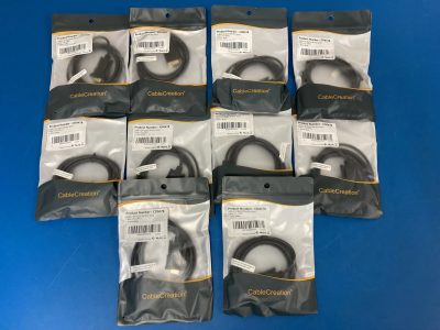 USB(M) to RS232(F) DB 9Pin Serial Cable 2m（PL2303内蔵）10本 CD0478 写真1