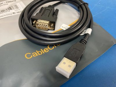 USB(M) to RS232(F) DB 9Pin Serial Cable 2m（PL2303内蔵）10本 CD0478 写真4