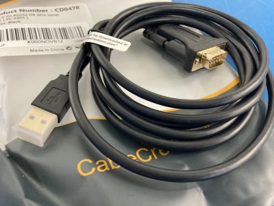 USB(M) to RS232(F) DB 9Pin Serial Cable 2m（PL2303内蔵）10本 CD0478 写真4