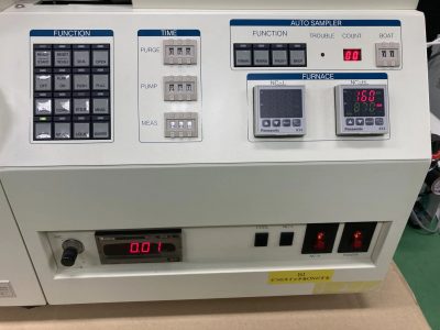 燃焼法元素分析装置 SUMIGRAPH スミグラフ ソフト入りPC コンプレッサー付属 NC-220F 写真7