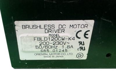 モータードライバー FBLD120CW-K4 写真5