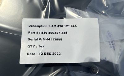 静電チャック 839-800327-438 写真3