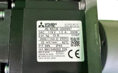 ACサーボモーター HG-KR23K-S000997 写真5
