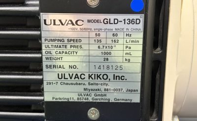 ロータリーポンプ GLD-136D 写真8