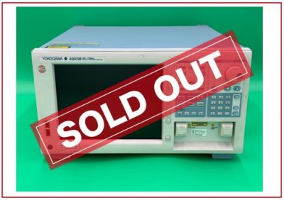 光スペクトラムアナライザ AQ6370B 写真1