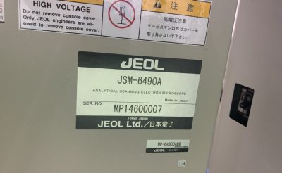 分析走査電子顕微鏡 JSM-6490A 写真8