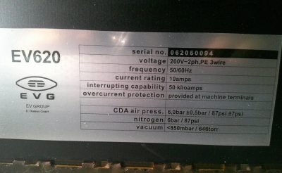 露光装置 EVG620 写真8