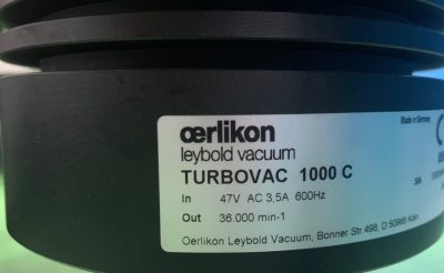 ターボ分子ポンプ TURBOVAC 1000C 写真8