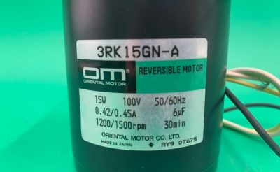 レバーシブルモーター 3RK15GN-A 写真5