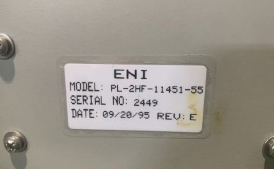 高周波電源 PL-2HF-11451-55 写真4