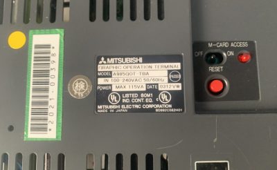 タッチパネルモニター A985GOT-TBA 写真4